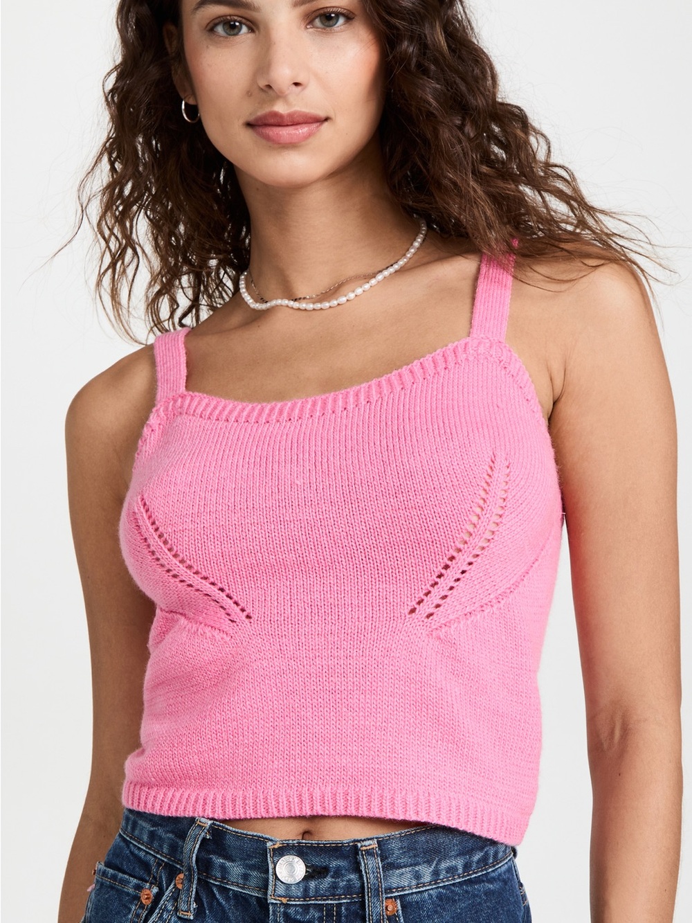 English Factory
Sweater Tank Pink